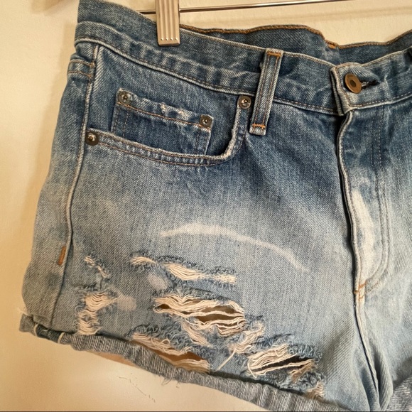 Rag & Bone Marilyn Distressed Revolve Denim Shorts - Picture 6 of 11